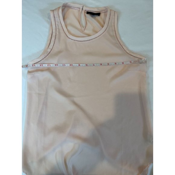 J. Crew Womens Tank Top Round Neck Sleeveless Back Keyhole Lotus Pink Size 2 - Picture 5 of 8